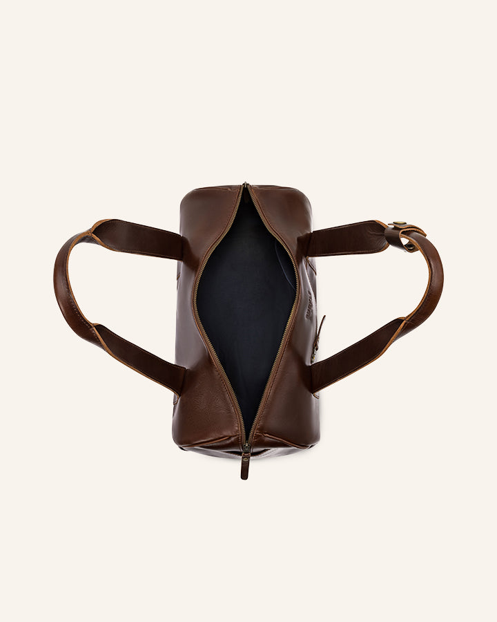 Leather Duffle Bag Chap