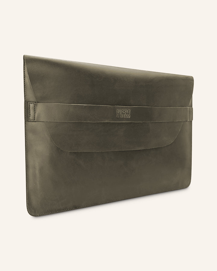 Leather Laptop Sleeve Terra