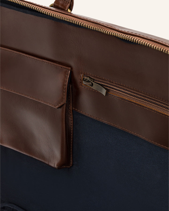 Leather XL Briefcase Albert