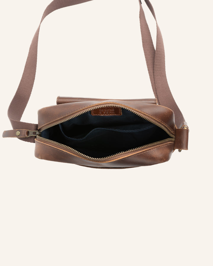 Leather Reporter Bag Collector