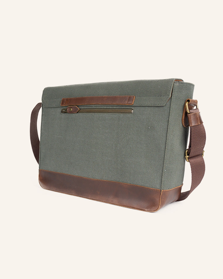 Canvas Messenger Bag Times