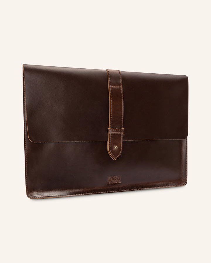 Leather Laptop Sleeve Aspen