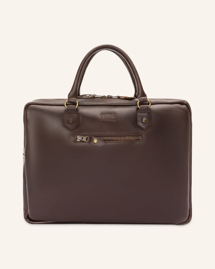 Leather Briefcase Cali