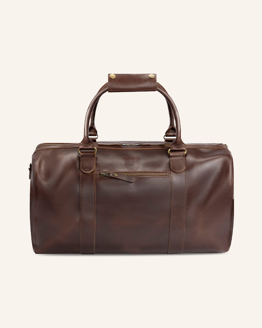 Leather Weekender Willow