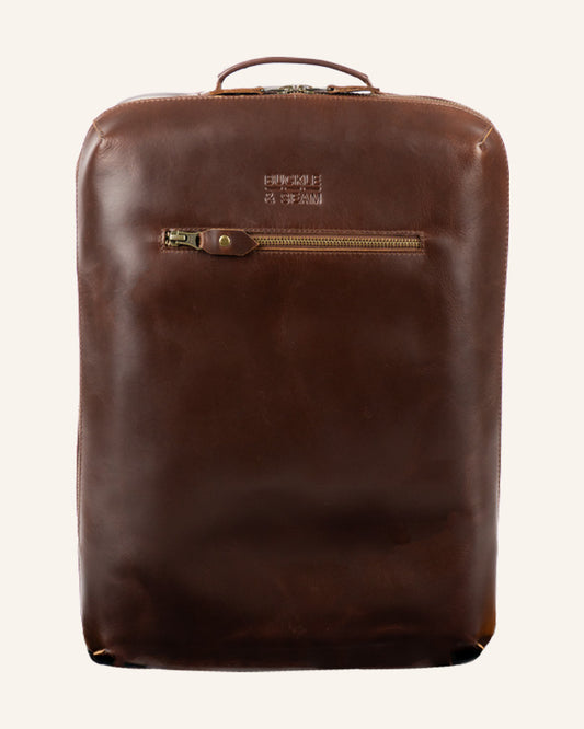 Leather Backback Mik