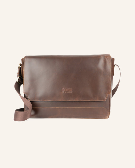 Leather Messenger Bag Times