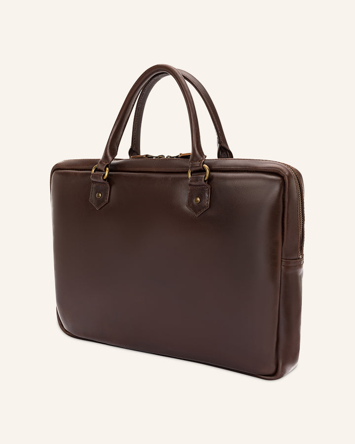 Leather Briefcase Cali