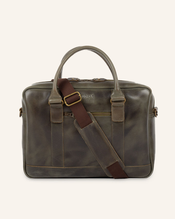 Leather Business Briefcase Everett