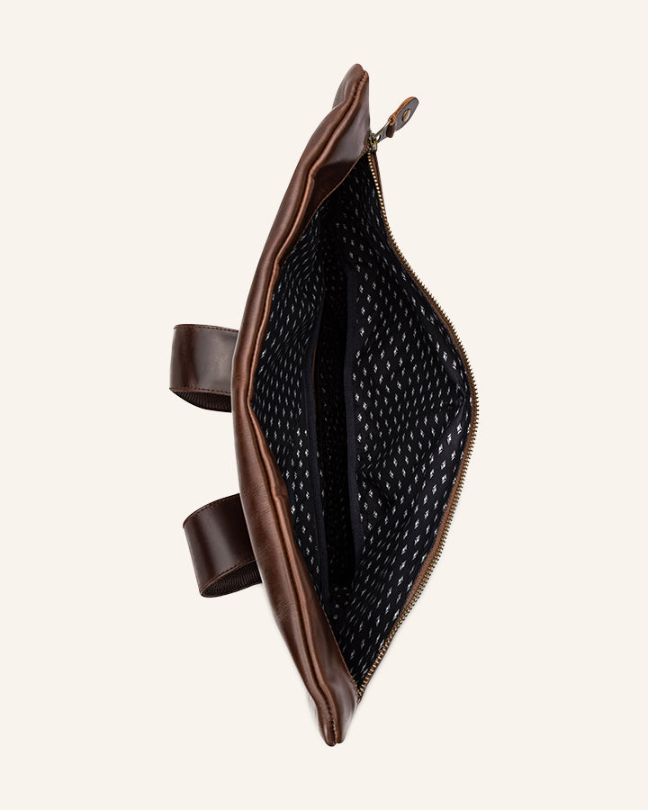 Leather Rolltop Backpack Norman