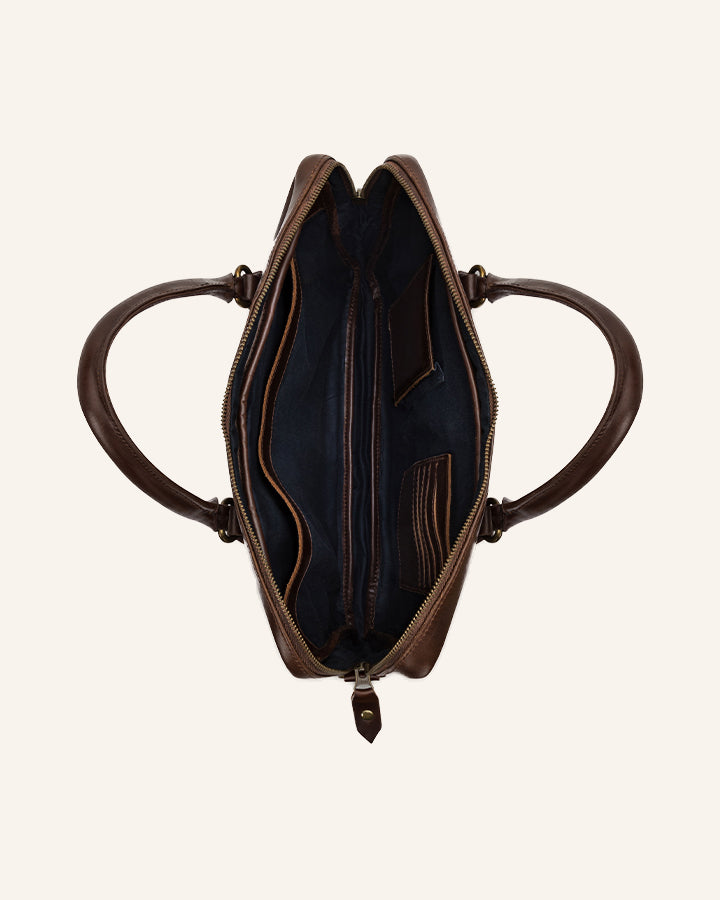 Leather Briefcase Cali