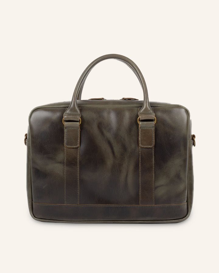 Leather Business Briefcase Everett