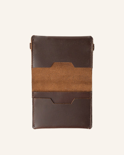 Leather Cardholder Finley Brown