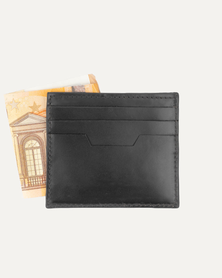 Leather Card Holder Sterling