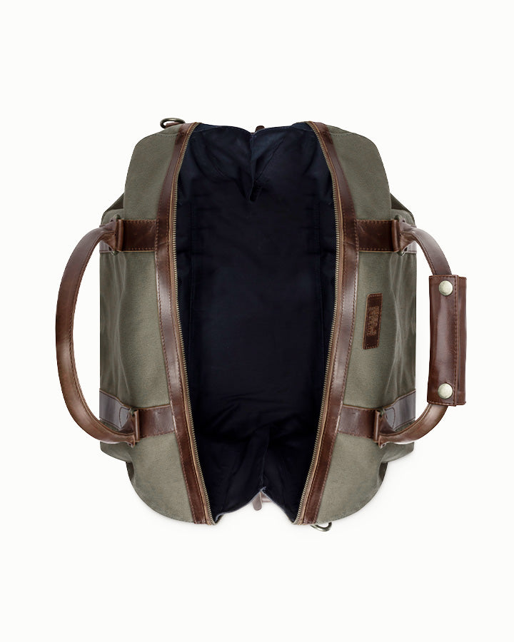 Canvas Weekender Willow Canvas Green | Blue