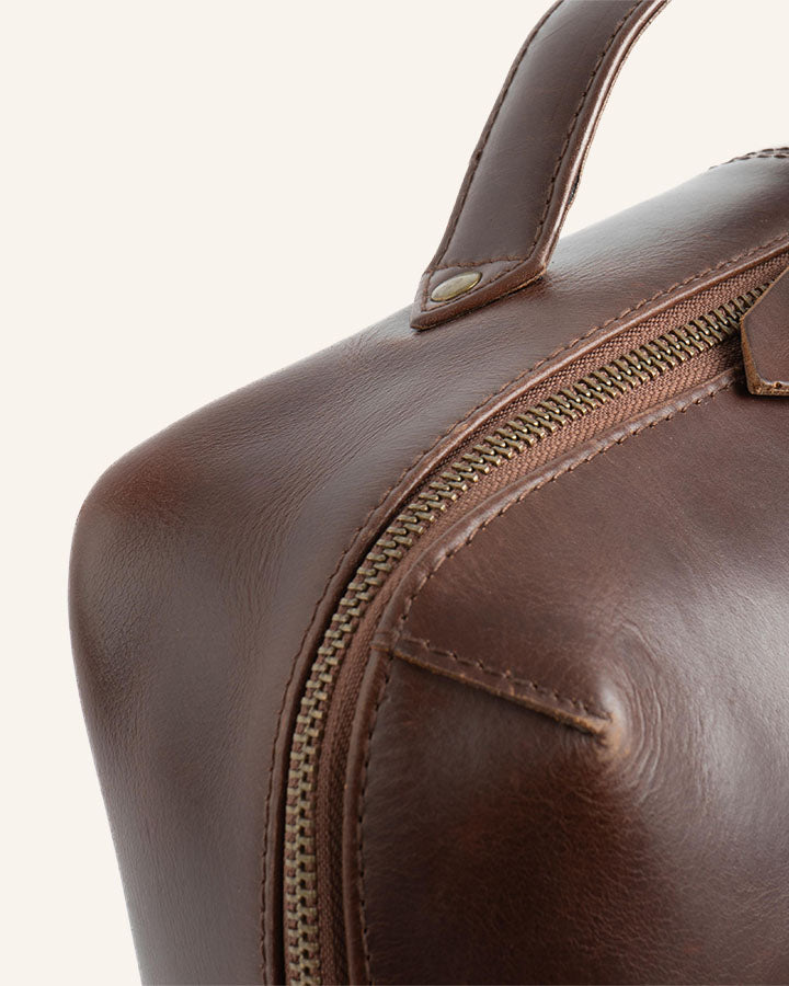 Leather Backback Mik