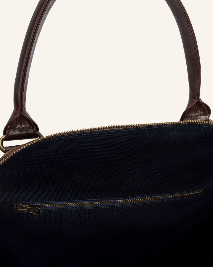 Leather Weekender Collin