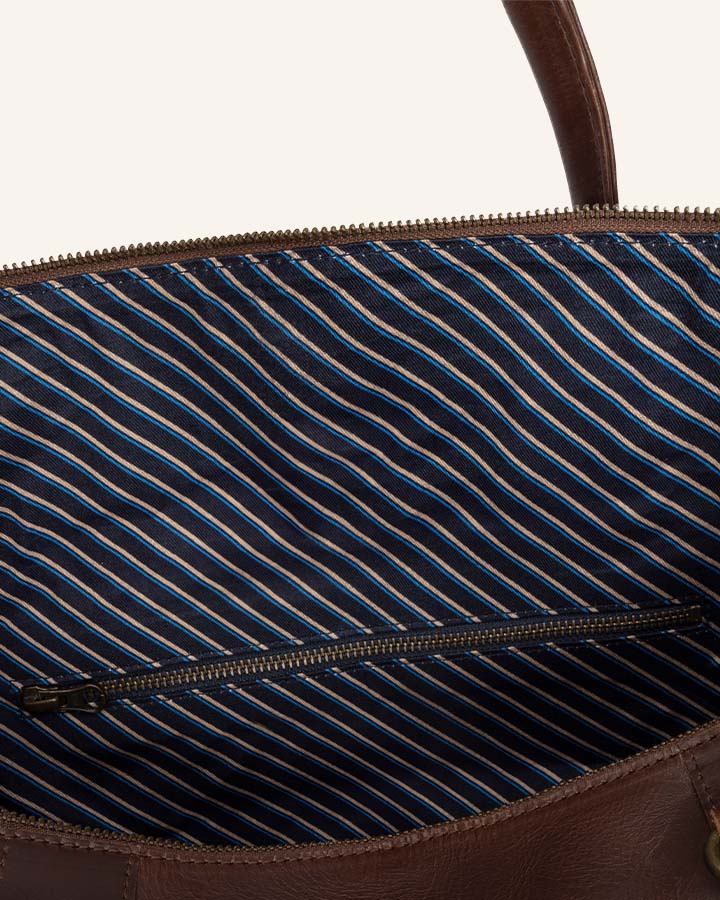 Leather Weekender Collin