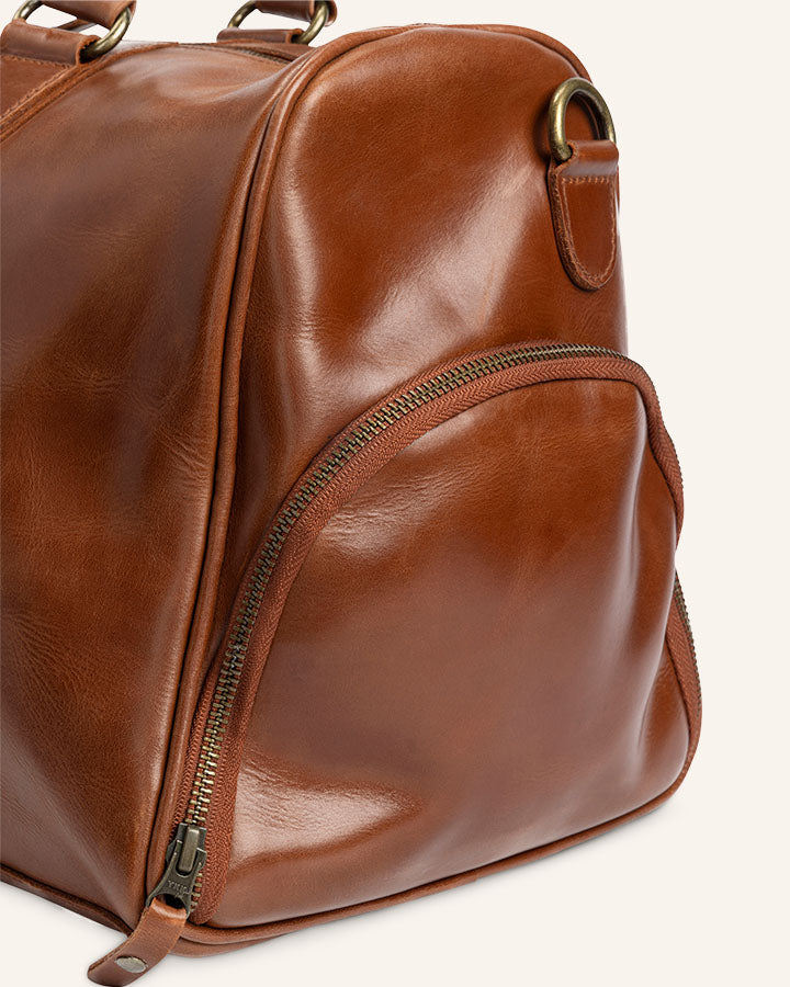 Leather Weekender Collin