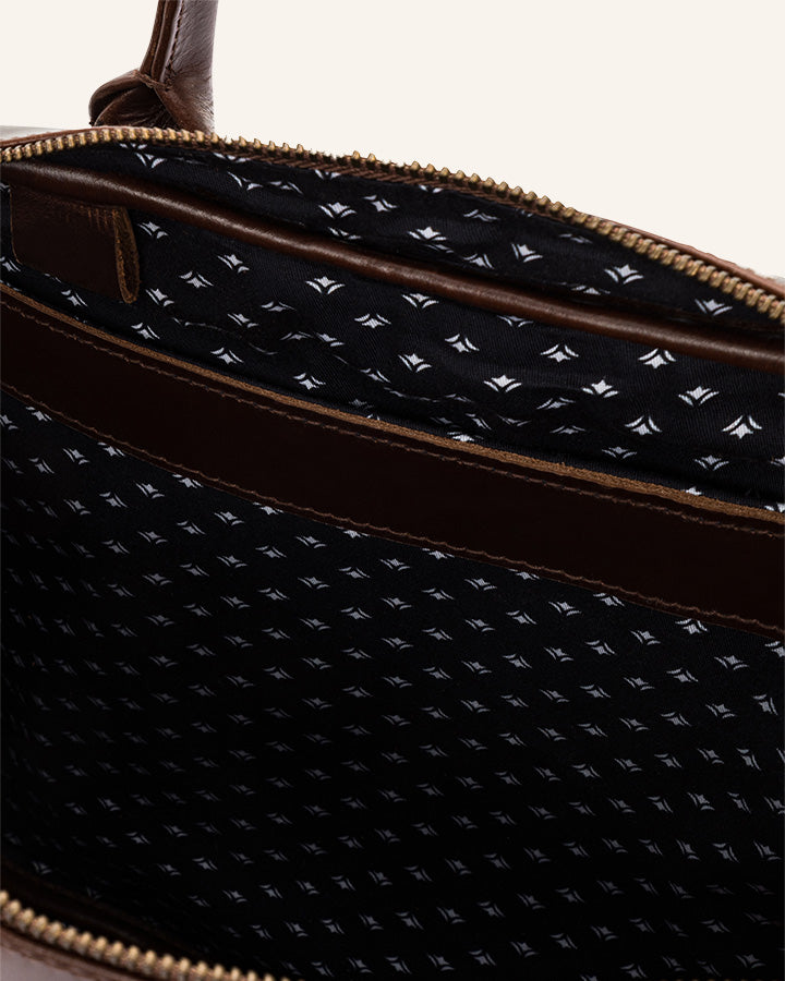 Leather Business Briefcase Everett