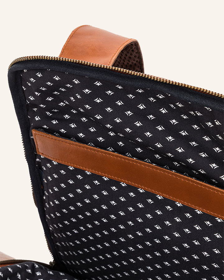 Leather Backpack Leon