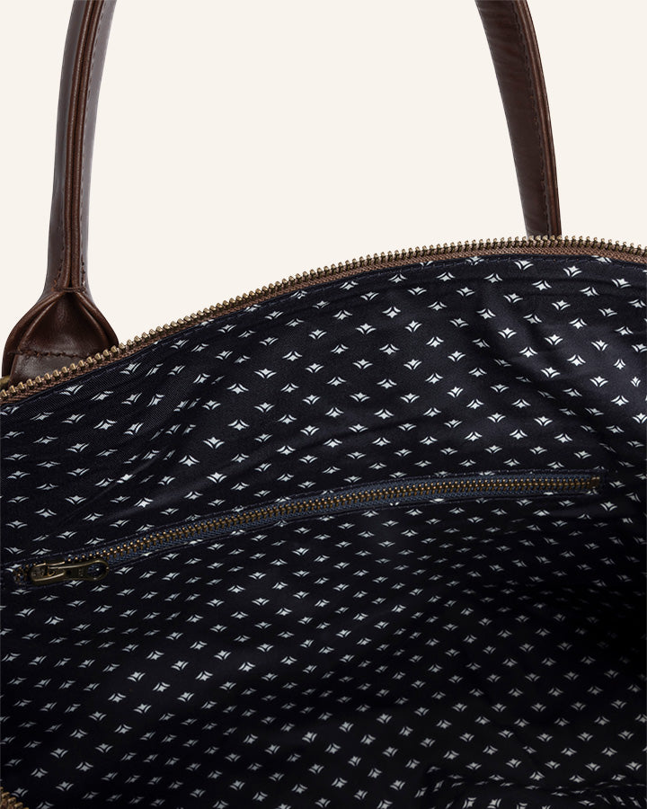 Leather Weekender Linwood