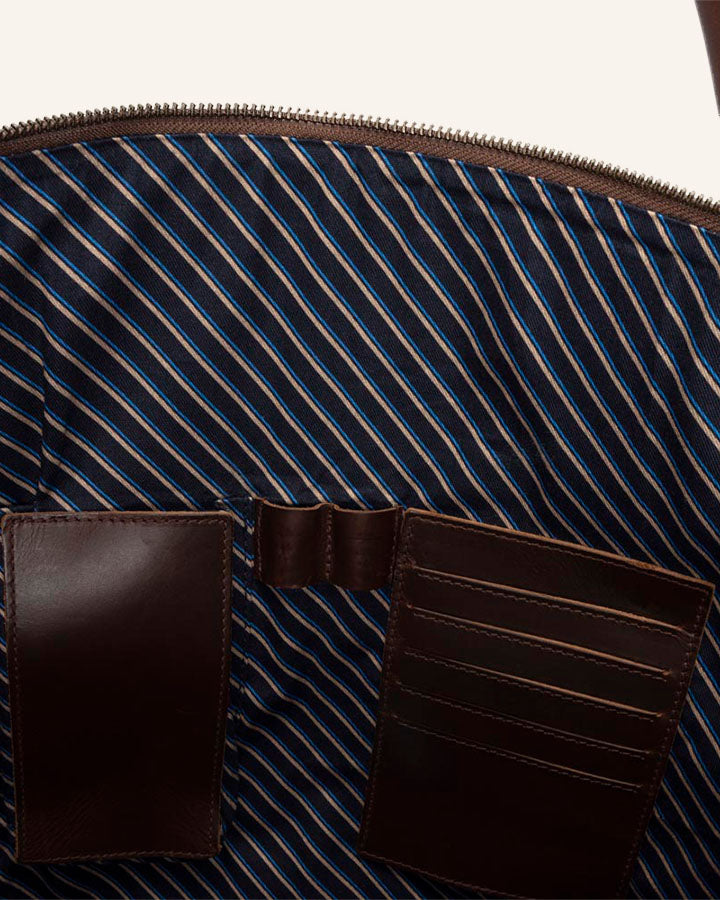 Leather Weekender Linwood