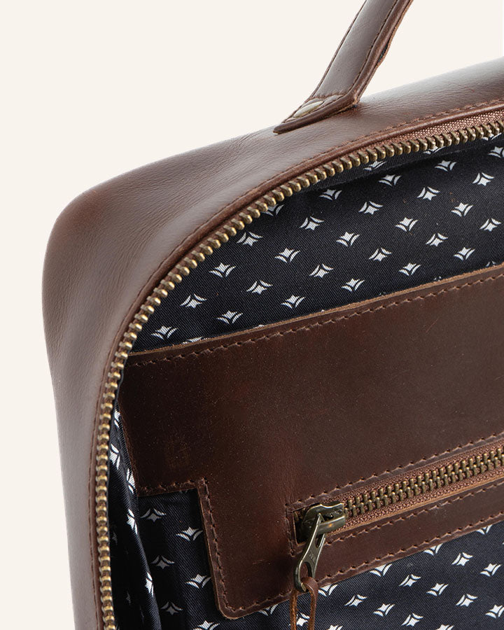 Leather Backback Mik