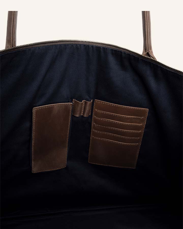Leather Weekender Linwood