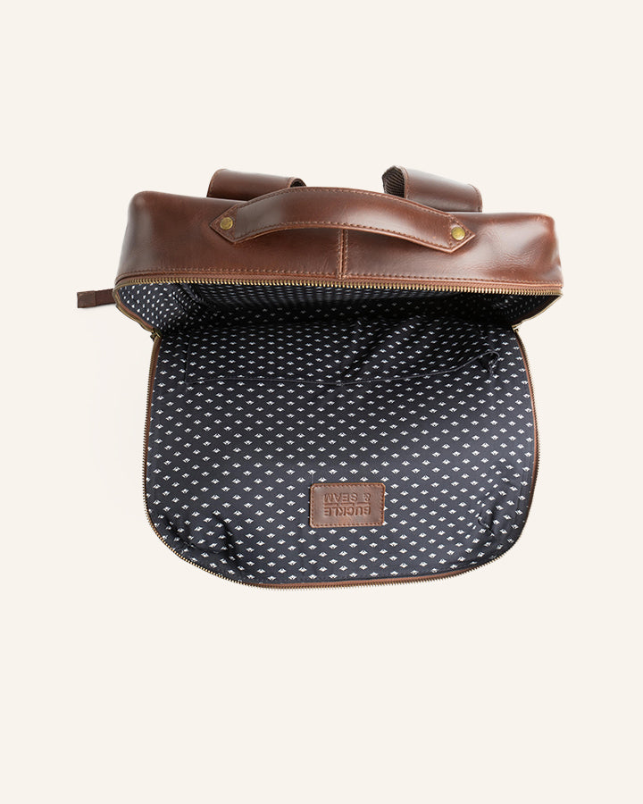 Leather Backback Mik